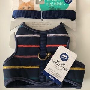 Whisker City cat vest harness with leash